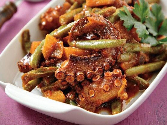 Καλοκαιρινό χταπόδι από την Αργυρώ Μπαρμπαρίγου