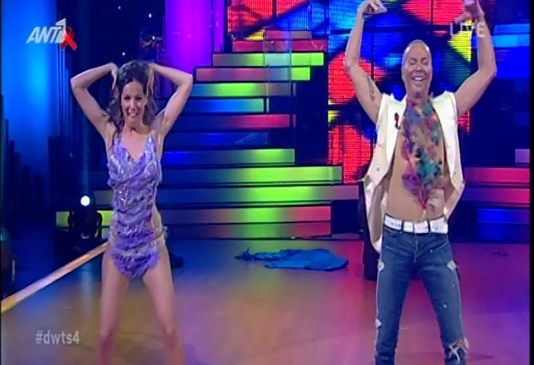 Ο Λάκης Γαβαλάς χόρεψε το «Λάμπω» στο Dancing! (Video)