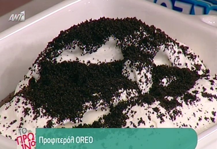 Προφιτερόλ από την Αργυρώ Μπαρμπαρίγου (Video)