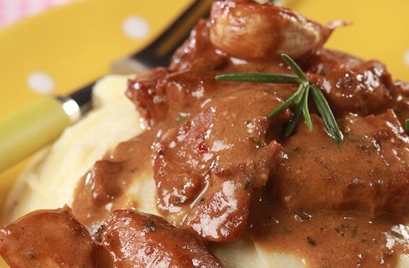 Ψαρονέφρι λεμονάτο με μουστάρδα από την Ντίνα Νικολάου