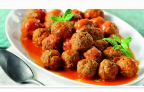 Κεφτεδάκια με παρμεζάνα και σάλτσα ντομάτας χωρίς τηγάνι από τον Ηλία Μαμαλάκη