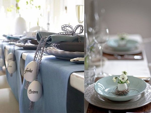 Ιδέες για να στρώσουμε το Πασχαλινό τραπέζι