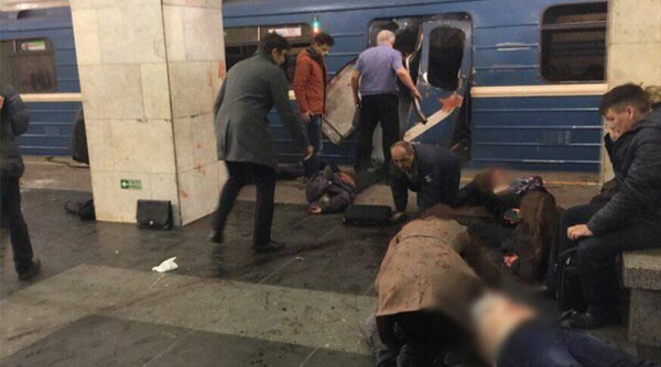 Εκρήξεις στο μετρό της Αγίας Πετρούπολης – Τουλάχιστον 10 νεκροί