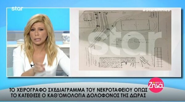 Οι αποκαλύψεις του καθ’ομολογία δολοφόνου της Δώρας Ζέμπερη, το νέο υπόμνημα και το χειρόγραφο σχεδιάγραμμα που κατέθεσε (Video)