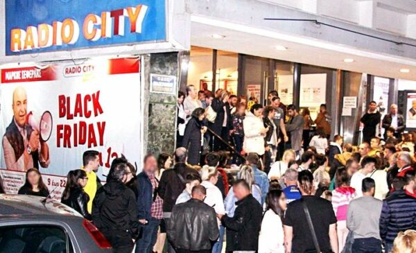 Sold Out ο Μάρκος Σεφερλής με το BLACK FRIDAY και 13 στη Θεσσαλονίκη!