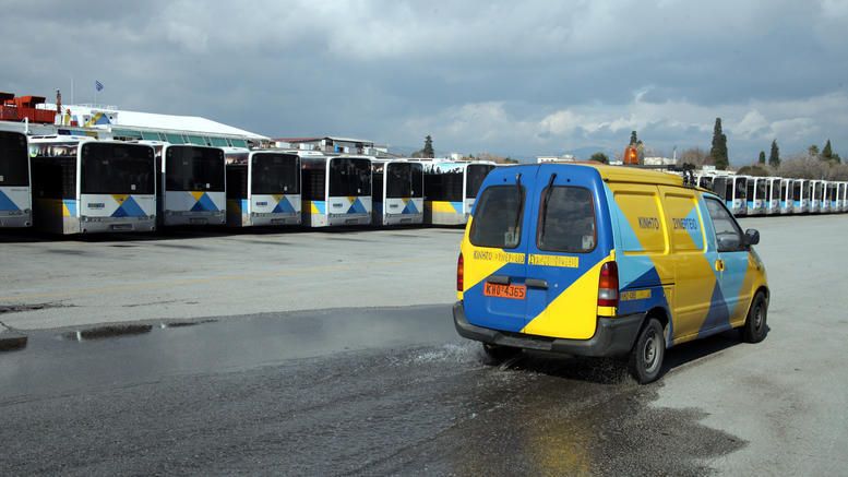 Στάση εργασίας στα λεωφορεία την Πέμπτη από 12.00-17.00