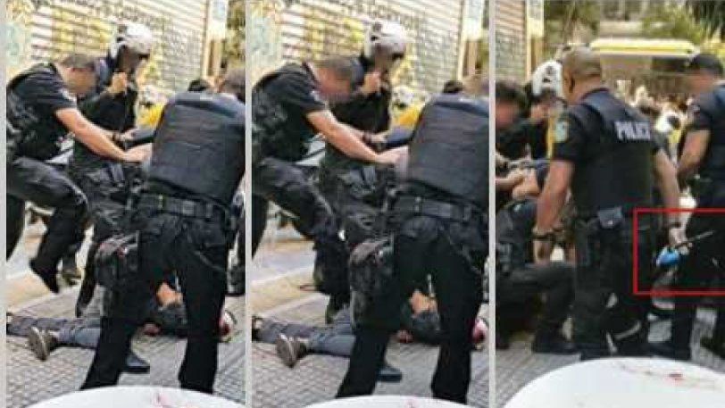 Νέο video από τη στιγμή που αστυνομικοί συλλαμβάνουν τον αιμόφυρτο Ζακ Κωστόπουλο (video)