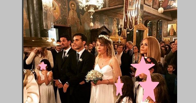 Όσα έγιναν στον γάμο της Λένας Παπαληγούρα και του Άκη Πάντου
