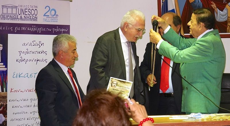 Το βραβείο Μεγάλου Αλεξάνδρου απονεμήθηκε στον Γιώργο Τσούκαλη