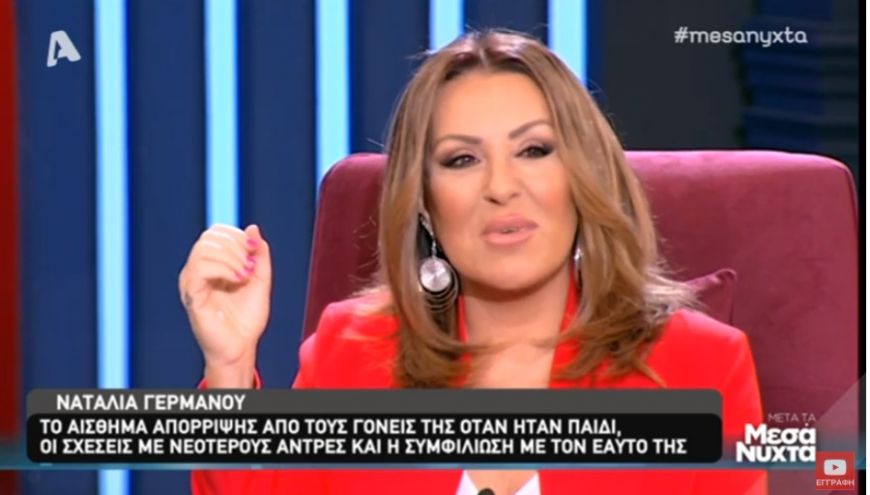 Η εξομολόγηση της Ναταλίας Γερμανού: Όταν χώρισαν οι γονείς μου κανείς από τους δύο δεν ήθελε να με αναλάβει, να με μεγαλώσει