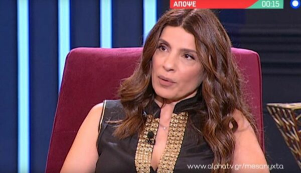 Συγκίνησε η Πόπη Τσαπανίδου: Ήμουν 3,5 μηνών έγκυος όταν πέθανε ο σύζυγός μου