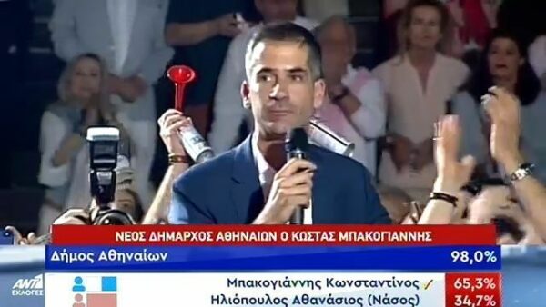 Η πρώτη δήλωση του Κώστα Μπακογιάννη μετά την νίκη στις εκλογές