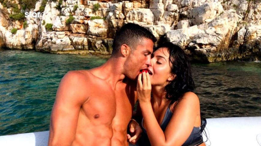 Τα ερωτικά φιλιά Ronaldo – Georgina στη Μεσσηνία