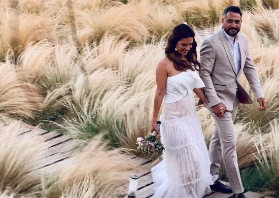 Bάσω Λασκαράκη-Λευτέρης Σουλτάτος: Δυο μήνες μετά τον γάμο τους στην Κρήτη έκαναν wedding party στη Νάξο