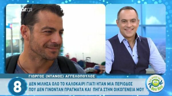 Γιώργος Αγγελόπουλος: Έχουν γίνει κάποιες οντισιόν για τον ‘Εζέλ” αλλά…