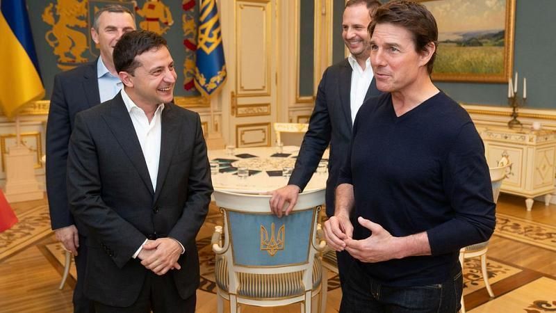 Όταν ο Τομ Κρουζ συνάντησε τον “συνάδελφο” του Ουκρανό Πρόεδρο
