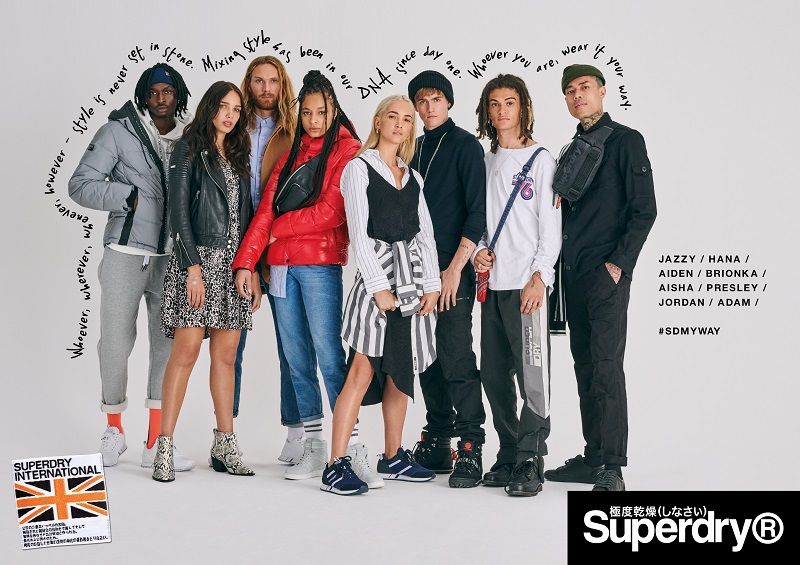 Η SUPERDRY επανέρχεται δυναμικά για τη σεζόν Φθινόπωρο – Χειμώνας ’19 με πρωταγωνιστές δυναμικά και λαμπερά πρόσωπα!