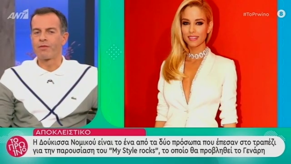 Δούκισσα Νομικού: Θα παρουσιάσει το “My style rocks”;