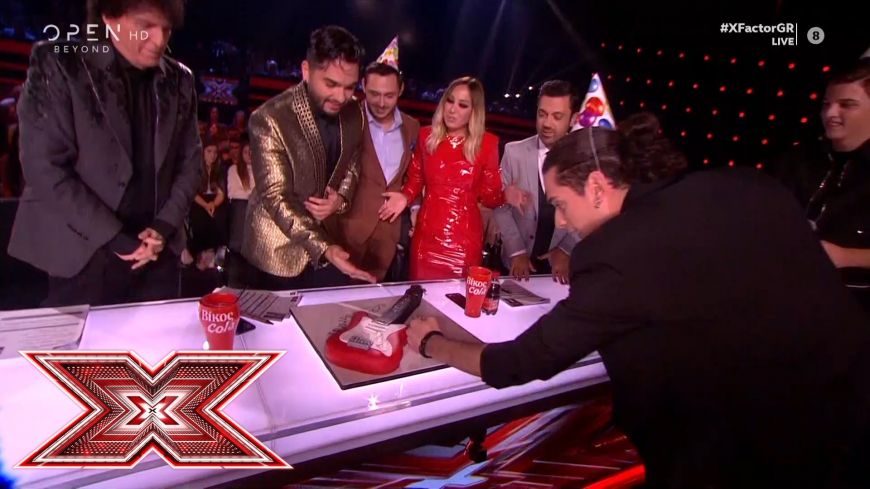 X Factor: H έκπληξη στον Χρήστο Μάστορα για τα γενέθλιά του