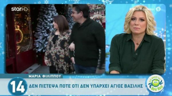 Κατερίνα Καραβάτου: Η on air αναφορά στην κόρη της για τις ψεύτικες ιστορίες