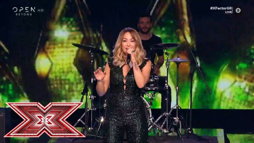 Στη σκηνή του X Factor ερμήνευσε το νέο της τραγούδι “Ευχή”  η Μελίνα Ασλανίδου