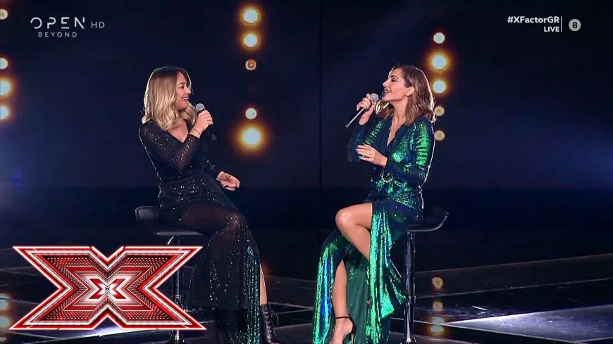 X Factor: Βανδή- Ασλανίδου συναντήθηκαν μουσικά για πρώτη φορά στη σκηνή του X Factor!