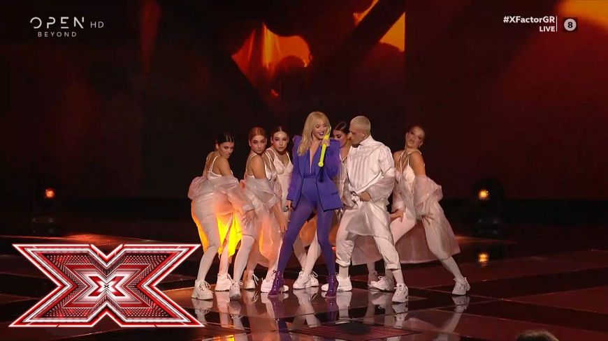 Η Τάμτα  ανέβηκε στη σκηνή του X Factor και έγινε χαμός!