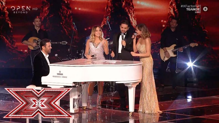 X Factor: Βανδή-Μάστορας- Ασλανίδου τραγούδησαν επιτυχίες του Γιώργου Θεοφάνους