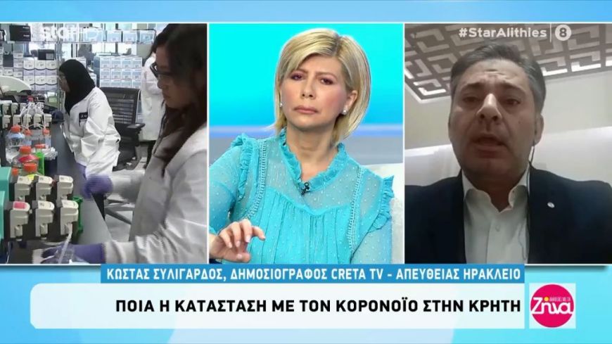 Η εξέλιξη της πορείας του κορονοϊού στην Κρήτη