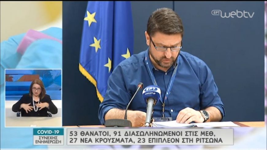 Nίκος Χαρδαλιάς: Τι αποφασίστηκε για τα κρούσματα στη Ριτσώνα, στο Ελ. Βενιζέλος και στη Μύκονο