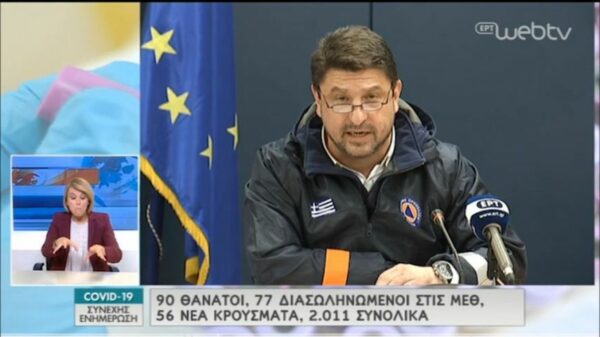 Νίκος Χαρδαλιάς: «Σε 14ήμερη καραντίνα ο οικισμός στη Λάρισα»