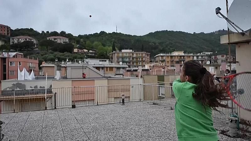 Ιταλία: Τένις από ταράτσα σε ταράτσα