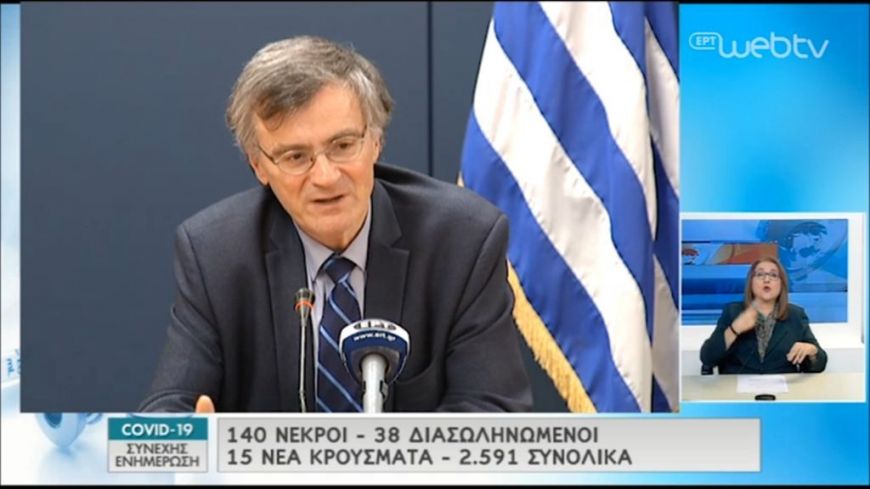 Σωτήρης Τσιόδρας: Δεν είπα ποτέ ότι τα παιδιά είναι υγειονομικές βόμβες. Αν είχα πει κάτι τέτοιο, θα έπρεπε να με είχατε καθαιρέσει την ίδια στιγμή