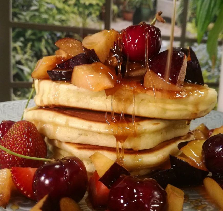 Τα πιο fluffy pancakes από την Εύα Παρακεντάκη!