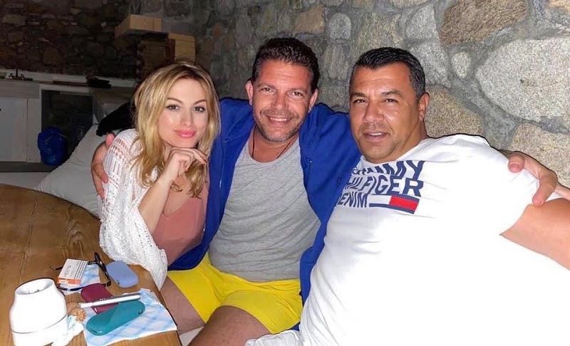 Γρηγόρης Μπιθικώτσης-Ελένη Τσιριγκάκη: Με τον κουμπάρο τους στις τελικές προετοιμασίες για τον γάμο τους