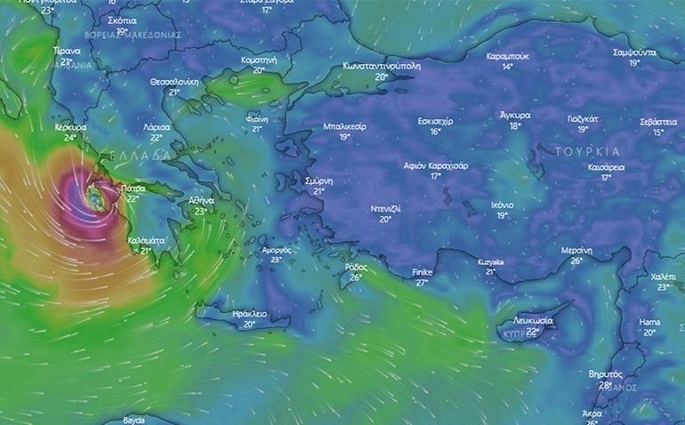 Κακοκαιρία Ιανός: Τι προβλέπεται για τις επόμενες ώρες – Έρχεται σφυροκόπημα 48 ωρών από τις καταιγίδες