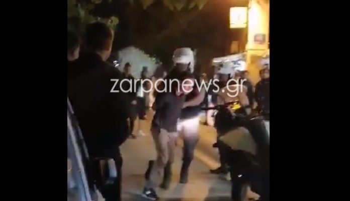Κυκλοφορούσε με πιστόλι στο κέντρο των Χανίων – Δείτε πως τον ακινητοποίησαν οι αστυνομικοί| (Video)