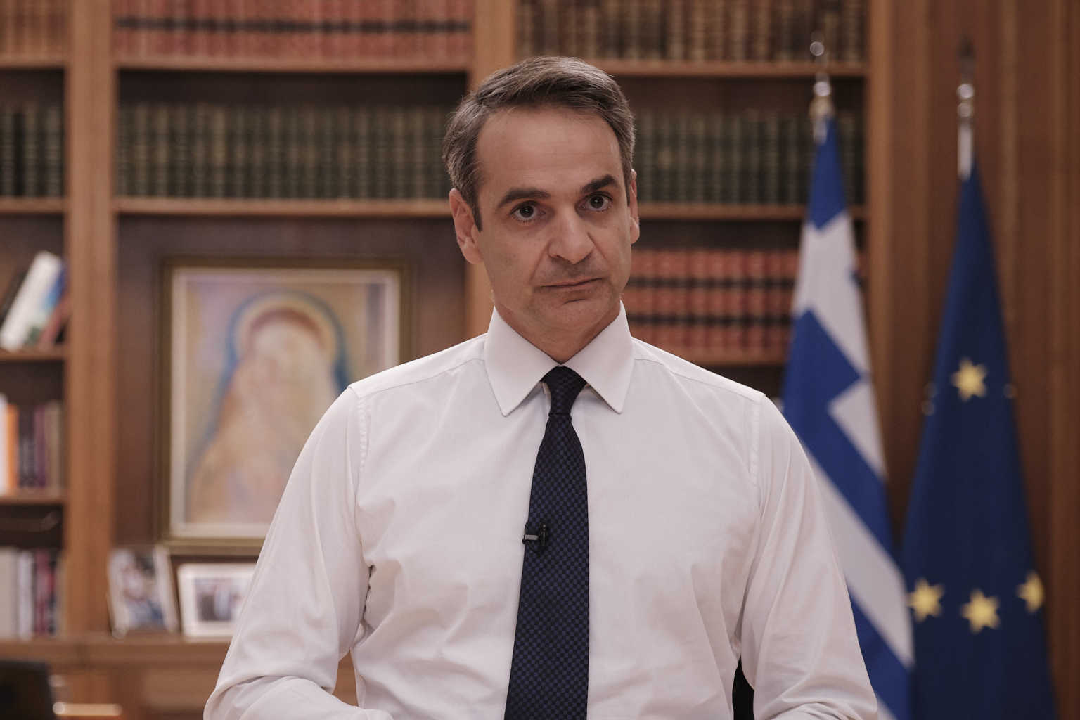 Μητσοτάκης: Απαγόρευση κυκλοφορίας από τις 12.30 ως τις 5 το πρωί και χρήση μάσκας παντού