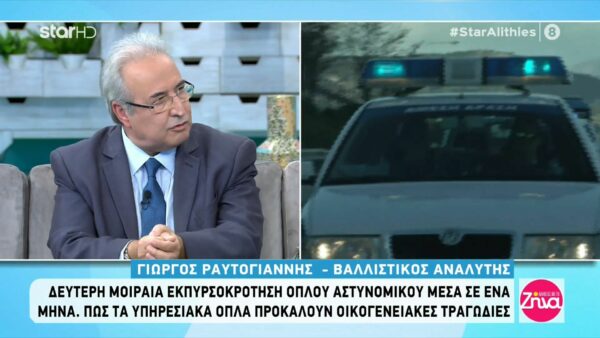 Δυο οικογενειακές τραγωδίες σε ένα μήνα με θύτες αστυνομικούς και θύματα μέλη της οικογένειας τους