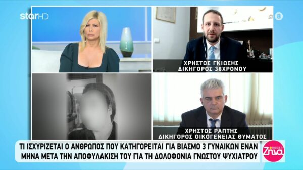 Σοκ στη Θεσσαλονίκη με αποφυλακισθέντα 38χρονο που παρίστανε αστυνομικό και κατηγορείται για τρεις βιασμούς