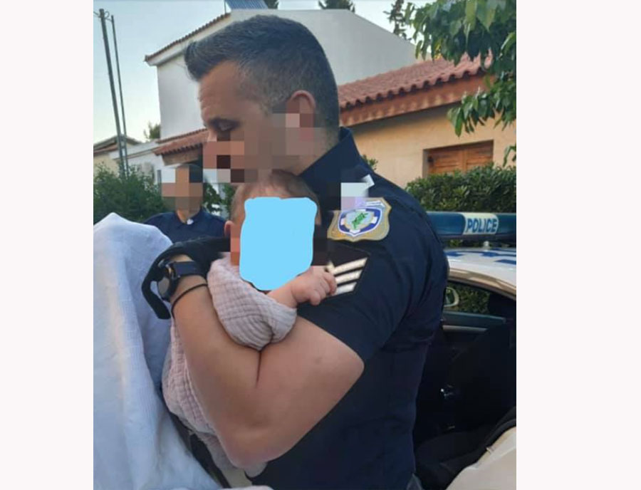 Γλυκά Νερά: Συγκλονίζει ο αστυνομικός που πήρε στα χέρια του το μωράκι – «Η ψυχή μου έμεινε εκεί»
