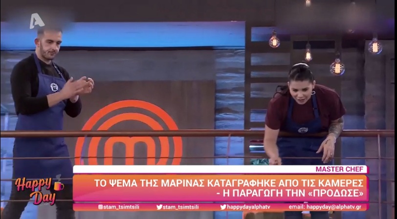 «MasterChef»: Το ψέμα της Μαρίνας που “πρόδωσε” η παραγωγή