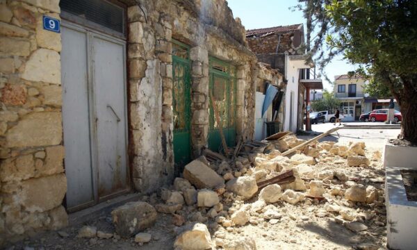 Σεισμός στην Κρήτη: Μήνυμα του 112 στους κατοίκους του Ηρακλείου