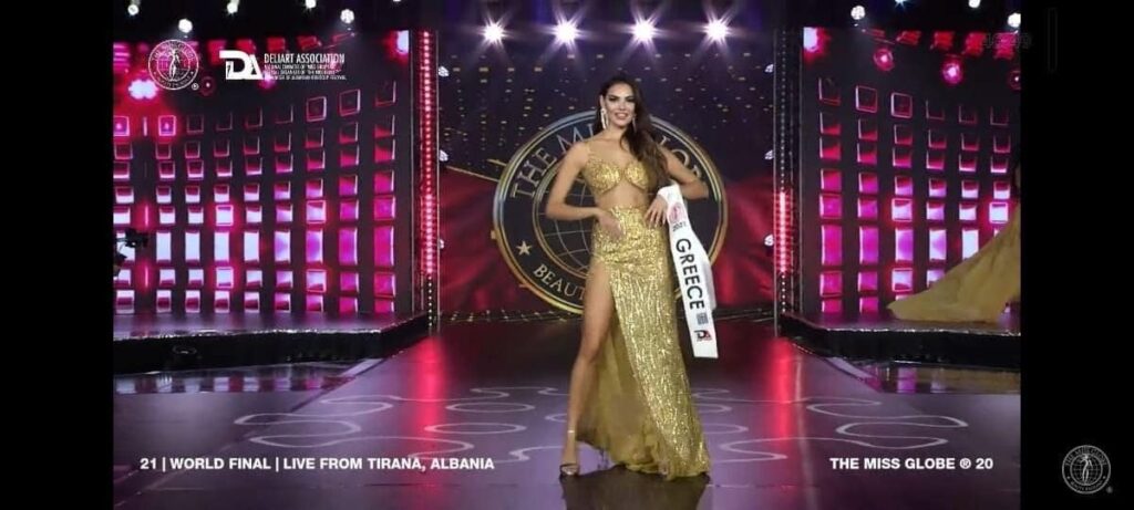 «The Miss Globe 2021»: Έκτη στον κόσμο η Βρισηίδα Ανδριώτου στον κορυφαίο παγκόσμιο διαγωνισμό ομορφιάς