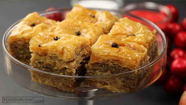 Φτιάξτε μπακλαβά με αλμυρά αμύγδαλα