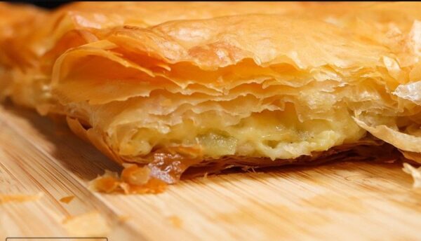 Πρασοτυρόπιτα με κρεμώδη γέμιση