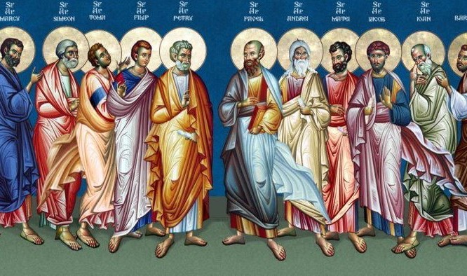 Στις 30 Ιουνίου τιμάται η Σύναξη των Αγίων Δώδεκα Αποστόλων