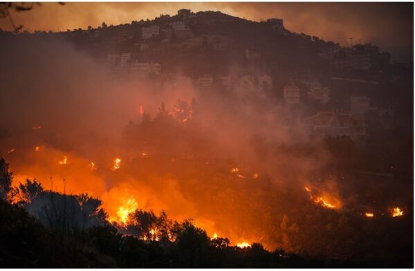 Υψηλός κίνδυνος πυρκαγιάς την Κυριακή για αρκετές περιοχές