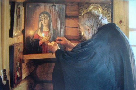 Ο αγράμματος μοναχός που έλεγε μόνο το «Χαίρε Μαρία»