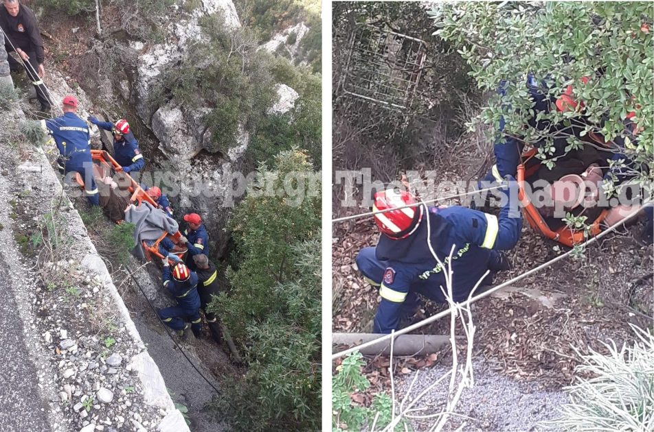 Πήλιο: Άνδρας έπεσε σε γκρεμό είκοσι μέτρων